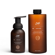 Saje Healthy Hands Bundle Soap Refill Naturally Rejuvenate Formulated 2pcs NEW