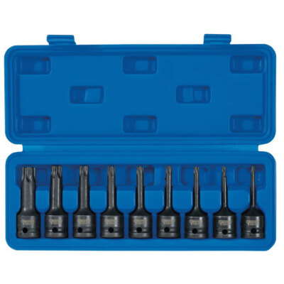 Draper Expert 99184 1/2  Sq. Dr. TX-STAR  Socket Bit Set (9 Piece)