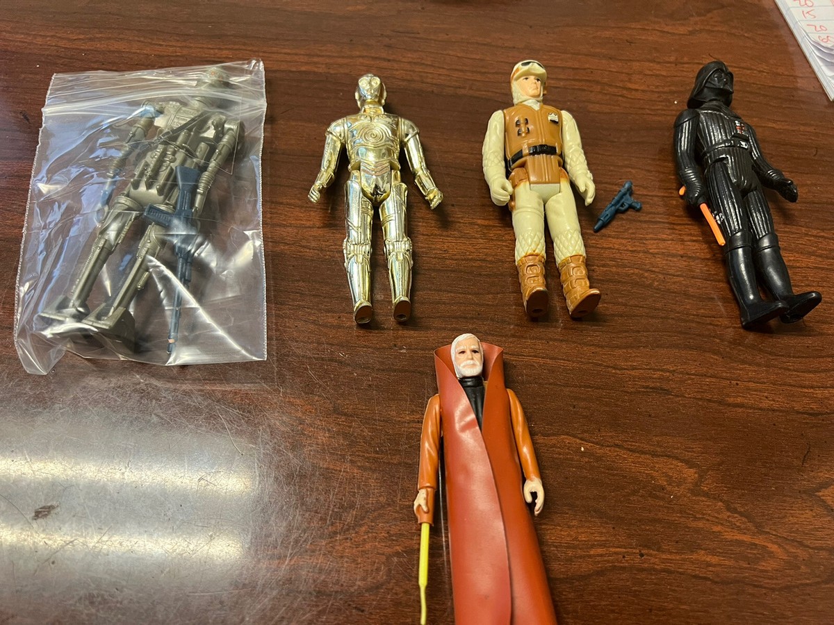 Original 1977-1983 Kenner Star Wars Figure Lot W/Case | eBay