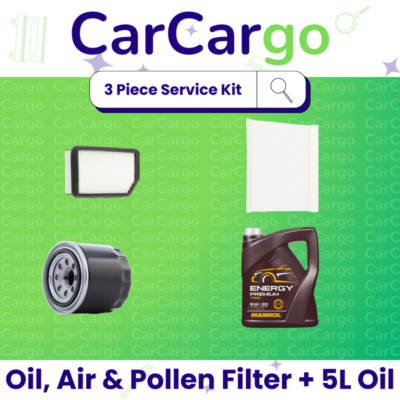 Service Kit For KIA Venga CVVT 2010 + Oil Air Cabin + Engine Oil