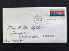 1306 Migratory Birds over Canada-US Border FDC Mar 16 1966 Pittsburgh PA