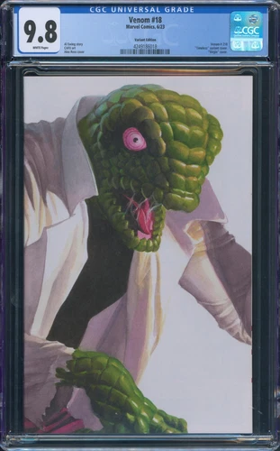 Venom #18 CGC 9.8 Alex Ross Timeless Lizard Virgin Variant Marvel 2023