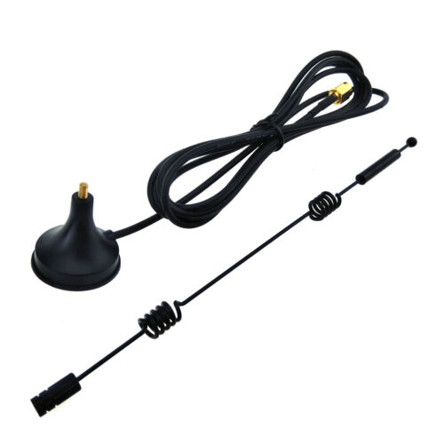 12dBi Wireless Antenna Dual Band WiFi Extender RG174 RP-SMA Cable Magnetic Base - Picture 9 of 10