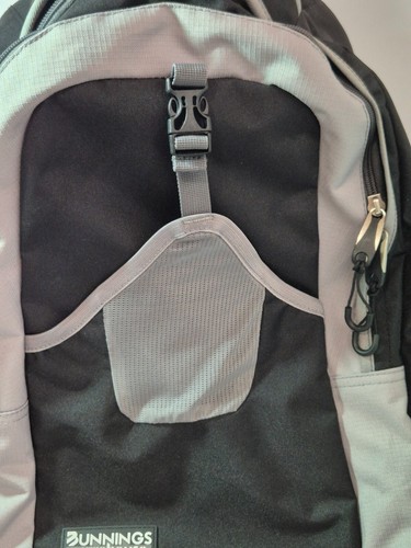 Bunnings Warehouse Backpack w/Wheels Bag Adjustable Straps Travel Luggage - Picture 2 of 11