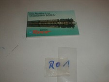 Modelleisenbahn Roco , Das Minibuch zur Stadtbahn Berlin, neu, 64 Seiten   (Ro1)