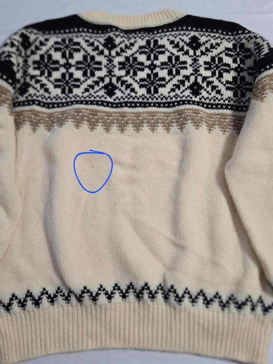 美品⭐️23区、イタリア製 Virgin Wool 100%、ツイード、サイズ40 WACKO MARIA/HIGH TIMES / COWICHAN SWEATER（BROWN）［カウチン