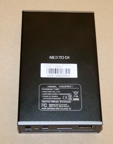 NEXTO DI ND2901 *750GB* MEDIA STORAGE for PHOTO and VIDEO.High Speed Mmry. Card - Picture 8 of 13