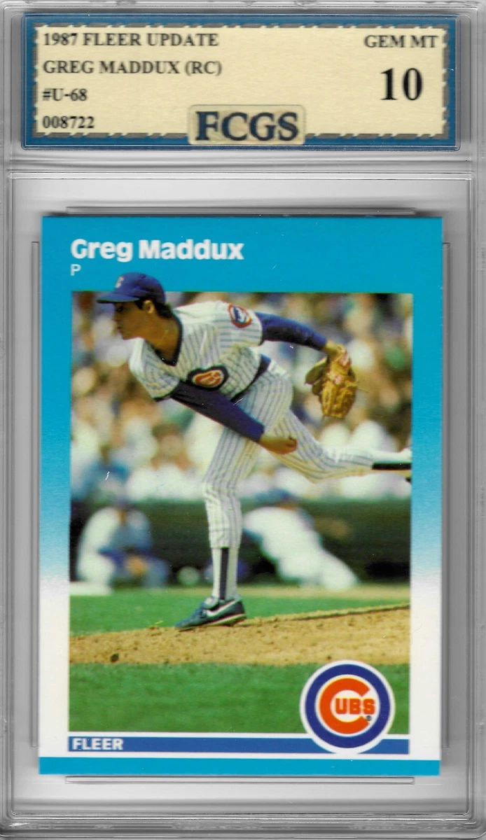 1987 Fleer Update - Greg Maddux #U-68 for sale | eBay