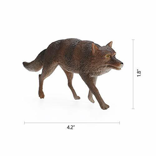 7 Teile Wolf Spielzeug Figuren Set Wolf Tiere Figuren Wolf Set A/B Actionfiguren Neu - Bild 6 von 9
