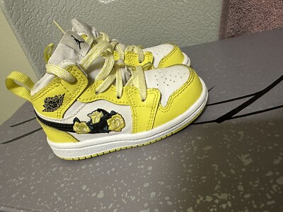 yellow jordans preschool