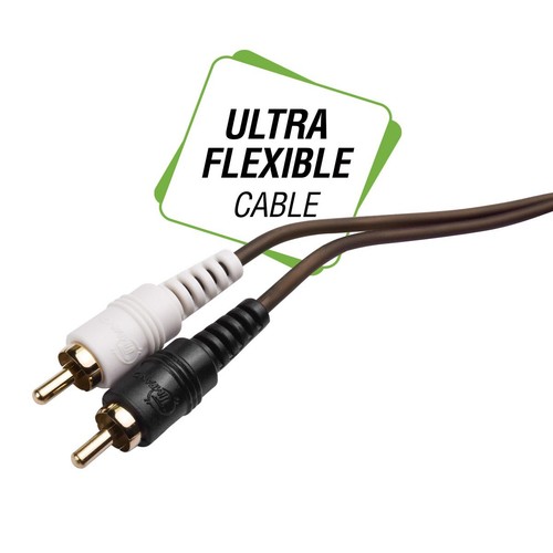 CABLE DE SEÑAL DE AUDIO TIMPANO 6 PIES DE LARGO 2 CANALES OFC RCA TPT-RCA X6FT - Imagen 3 de 6
