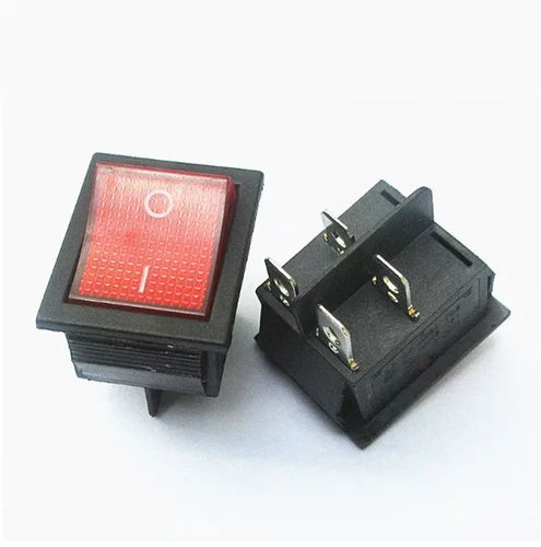 KCD4 Schiffstyp Wippschalter Schalter Reset 4/6 Pin 2/3-Position 16A 250VAC - Picture 7 of 28