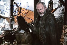 Liam Cunningham ACTOR autograph, In-Person signed photo
