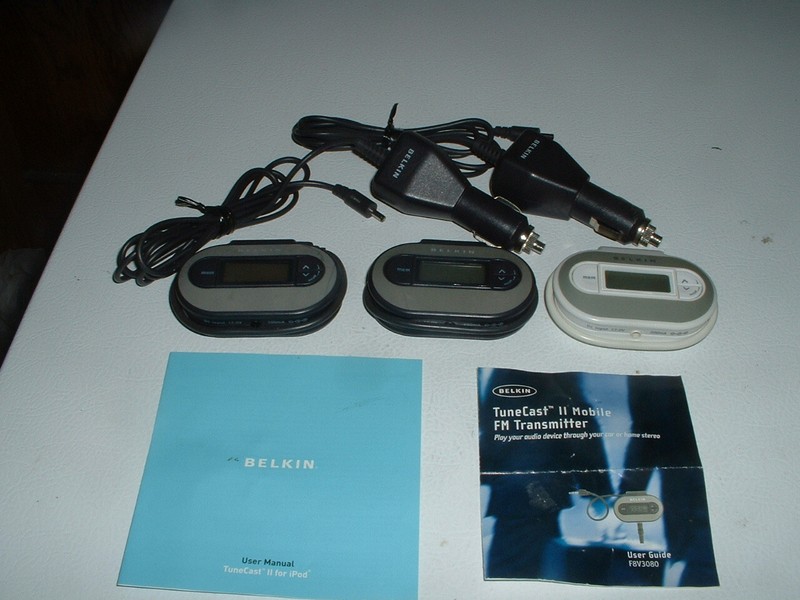 Belkin Tunecast II FM Radio Transmitters + Car Power, Ham, Audio, Mobile
