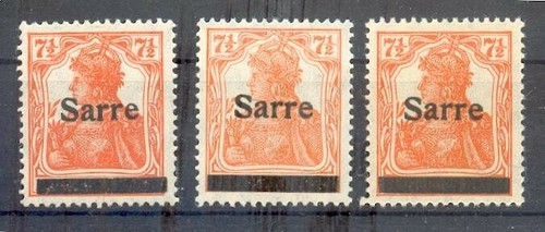 Saar 5Ia+B+C** MNH MINT NEVER HINGED (69467