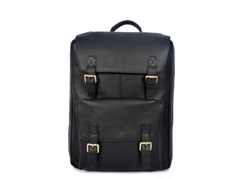 Premium Leather Chef Knife Backpack – Black - Picture 2 of 8