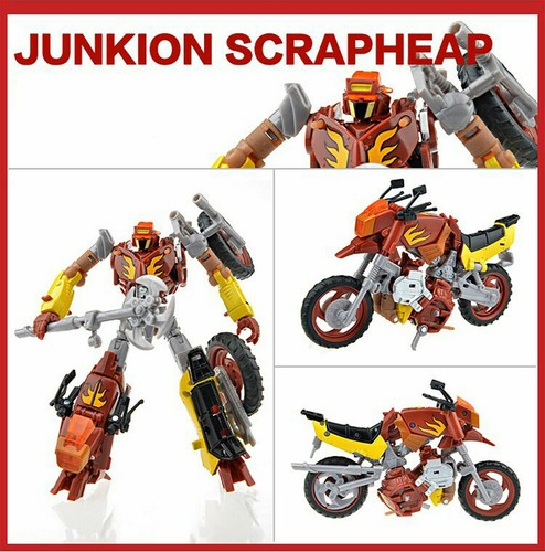 Transformers PLANET OF JUNK WRECK-GAR HOT ROD JUNKION SCRAPHEAP Toys Robots - Picture 9 of 9