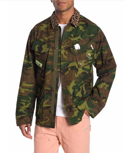 Ovadia & Sons Men's Camo Print Jacket MSRP $590