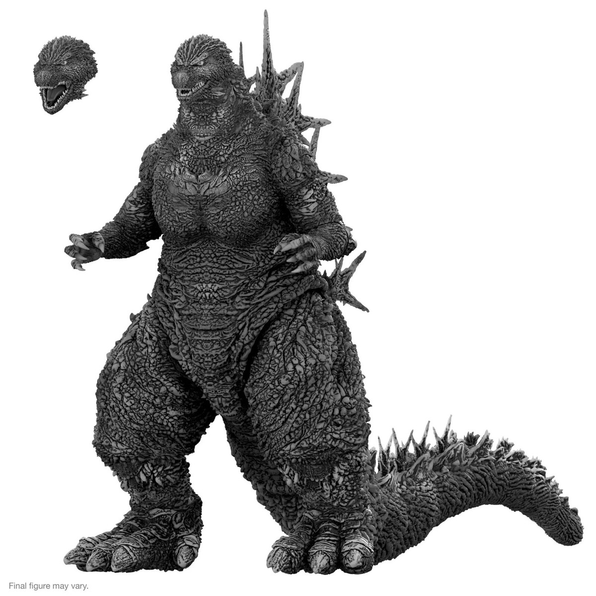 Super 7 Seven ULTIMATES! Toho Godzilla Minus One MINUS COLOR - New
