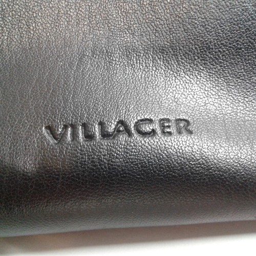 Villager by Liz Claibore Womens Black Handbag 8" High by 12" Wide - Picture 2 of 8