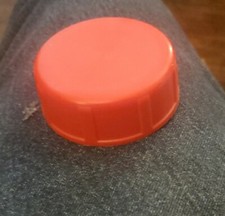 Fuel Tank Cap - Red Plastic