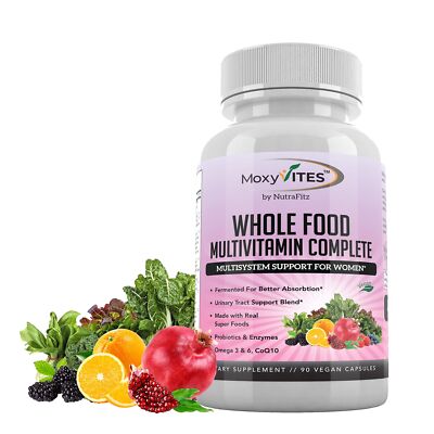 Daily Multivitamin for Women with Iron | Organic Whole Food Nutrients