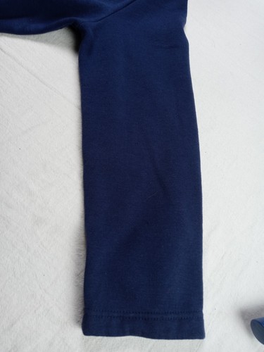 Shenanigans embroidered Christmas Gloves Navy Blue cardigan sweater Sz Medium - Picture 6 of 10