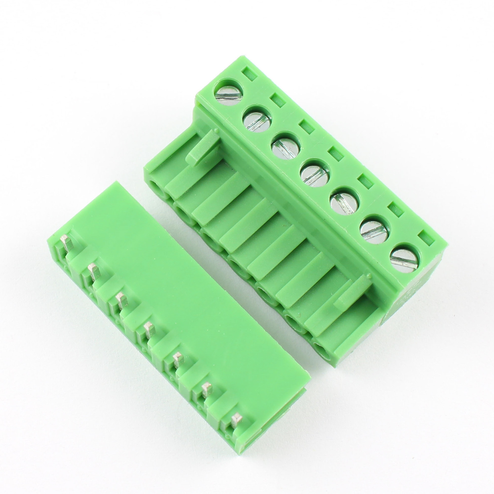 50Pcs 5.08mm Pitch Right Angle 7 pin 7 way Screw Terminal Block Plug Connector
