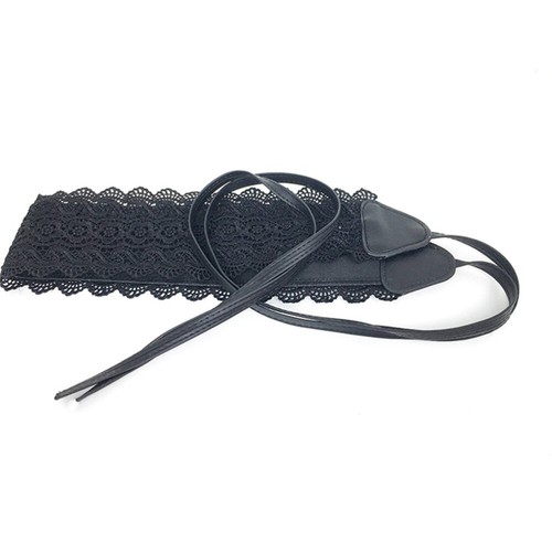 Cintura donna pizzo vita morbida larga cinch corsetto cintura abiti accessori - Foto 11 di 53