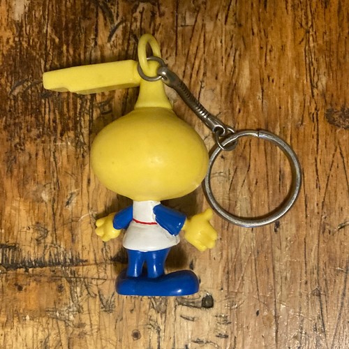 Vtg 1983 Snorks Allstar Seaworthy Keychain Keyring Toy PVC Cute Figure RARE 80s! - 第 2/8 張圖片