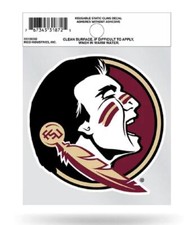 Florida State Seminoles Small Static Window Cling NEW Car Truck Sticker Decal