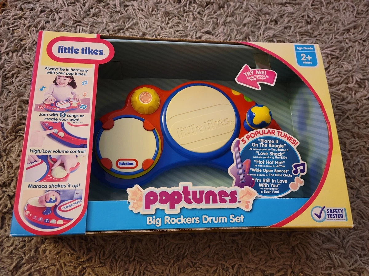 Little tikes Pop Tunes Big Rocker Drum Set NIB RARE check s eBay