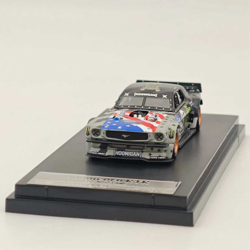 Street Weapon 1:64 Ford Mustang 1965 Ken Block's Hoonicorn RTR V2 #43 Diecast - Image 4 of 4