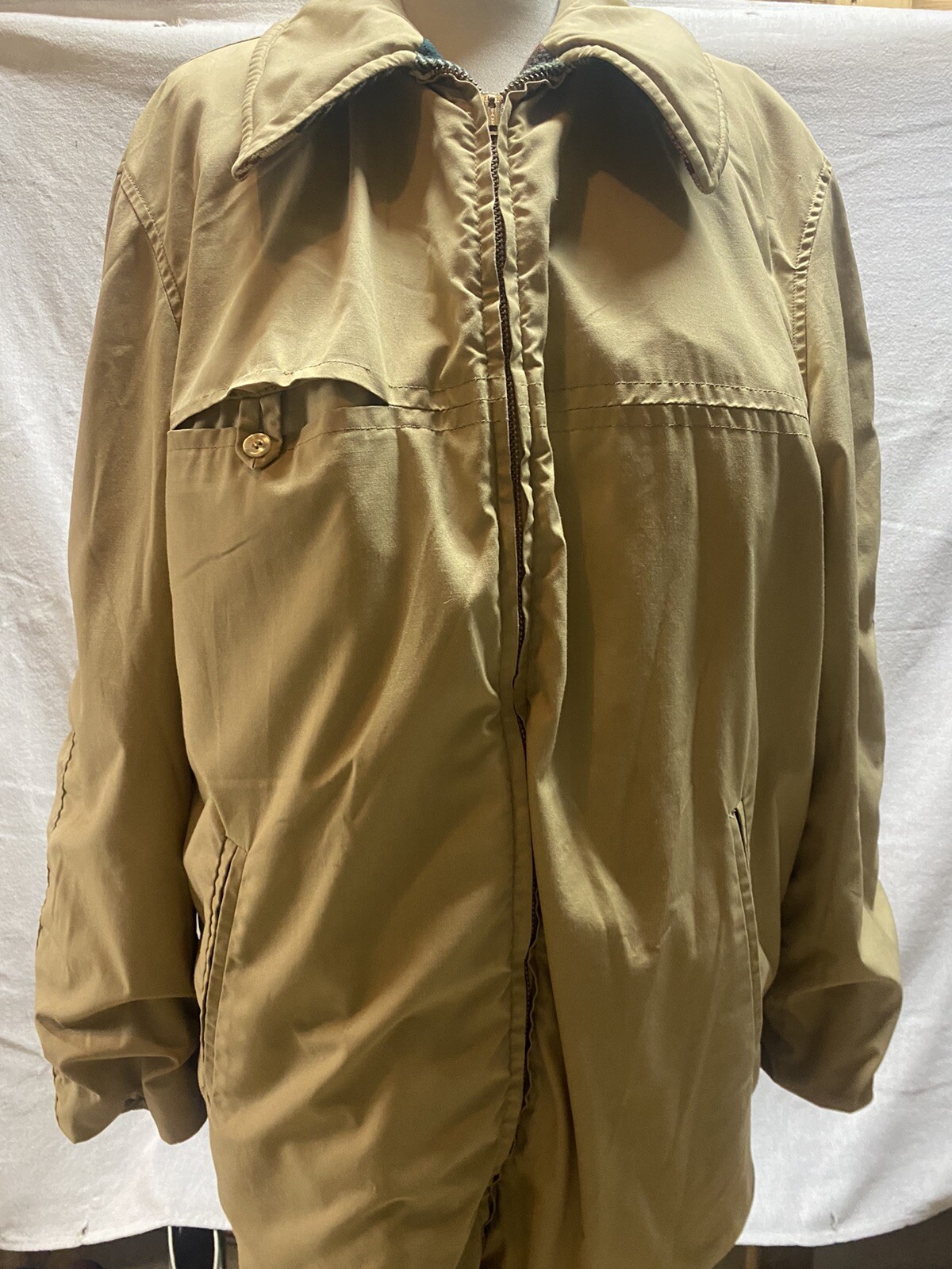 Beautiful Pendleton Wool Button Up Coat Reversibl… - image 1