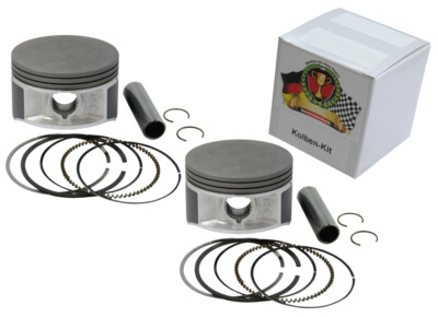 Suzuki VS1400 Kolben Kit - Übermaß os +0.50 / Kolbenringe Piston rings