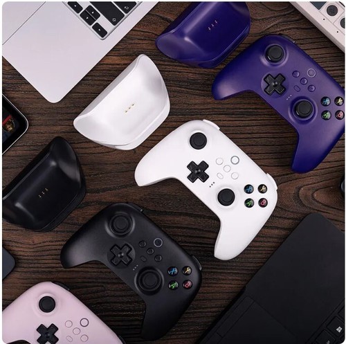 8BitDo Ultimate 2.4G controller di gioco wireless effetto Hall PC iPhone Android - Foto 5 di 24