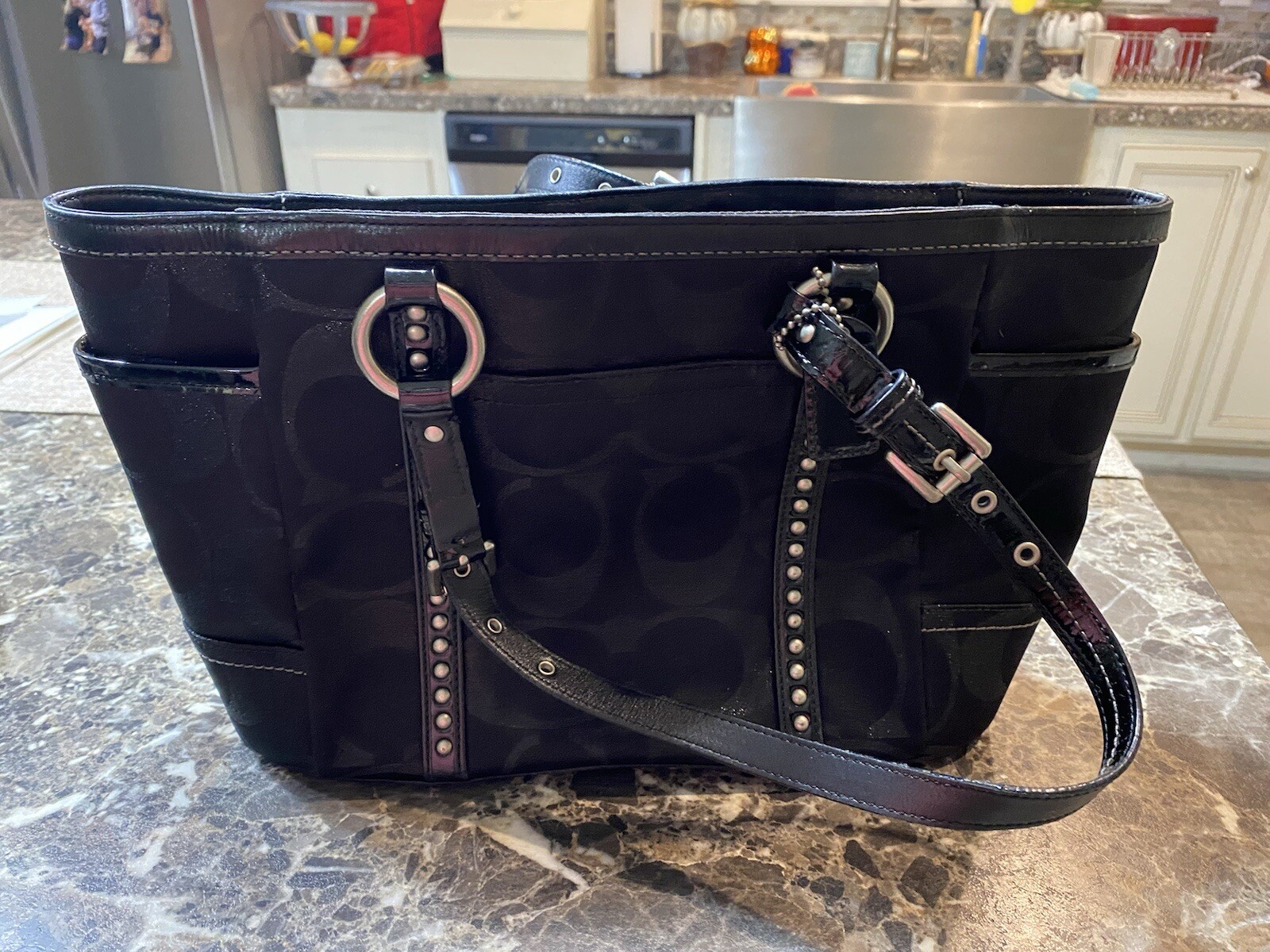 coach womens black handbags purse, Along With Coach Women’s Shoes.-image