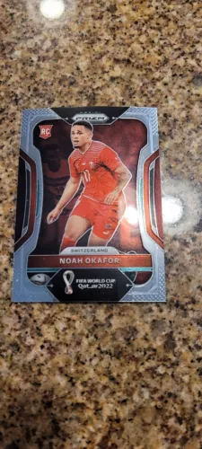 2022 Panini Prizm FIFA World Cup Qatar Noah Okafor #268 Switzerland Rookie RC