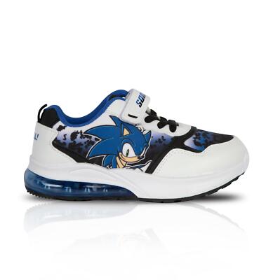 Kinder Jungen Sonic The Hedgehog Fitzroy Sneaker Offiziell Lizenziert Sneaker Schuhe