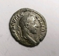 Roman Silver Denarius Of Severus Alexander (222-235AD). Victory