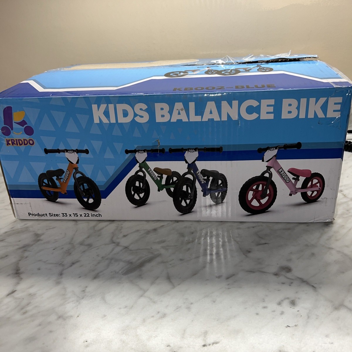 Bicycle Triciclo Kazam Mini KRIDDO Toddler Balance Bike Age 2-3