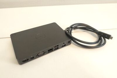Dell K17A WD15 USB-C Docking Station K17A001 w/130W AC Adapter