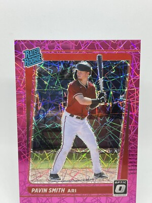 2021 Donruss Optic Pavin Smith Rated Rookie Pink Velocity /249
