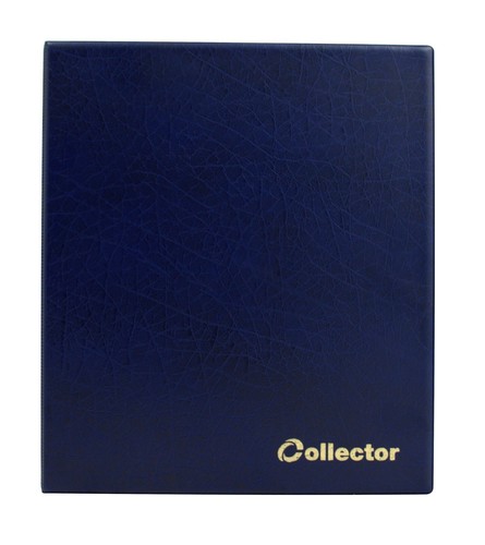 BLUE Banknote Album Folder Book 10 banknotes pages sleeves BIG CAPACITY SOP - Picture 5 of 12