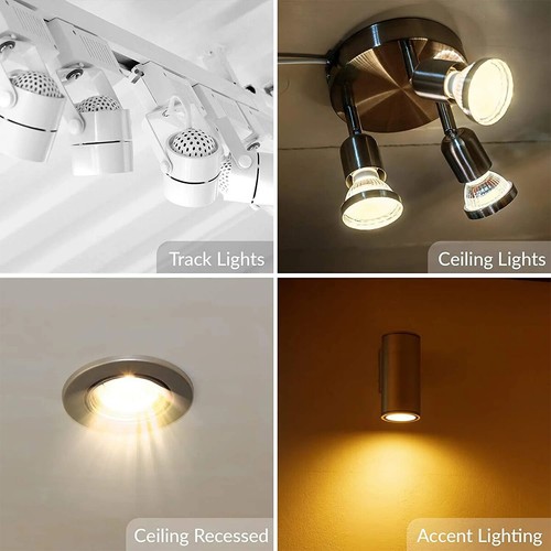 Halogen Spotlight Bulb Glass Shell 30°/beam Angle Bi-pin 2pin Base Ac220v Dc12v - Picture 9 of 12