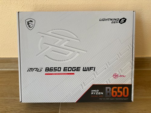 MSI MPG B650 Edge WIFI | AMD AM5 ATX DDR5 Mainboard | NEU & OVP versiegelt