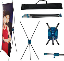 24 X 63 Inches Tripod X Banner Stand for Trade Show/Store Display