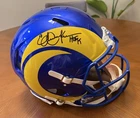 Los Angeles Rams Eric Dickerson Signed Speed Authentic Helmet. Beckett Witness