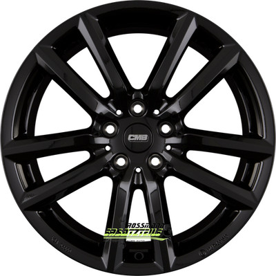 4x CMS C27 complete black gloss 7.5x19 ET40 - LK5/114.3 ML60.1 Felge Alu