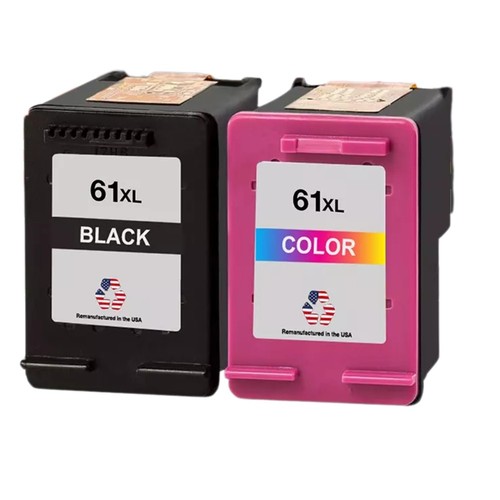 Compatible Ink Cartridges for HP 61XL Black & Color Variation-USA - Picture 2 of 8